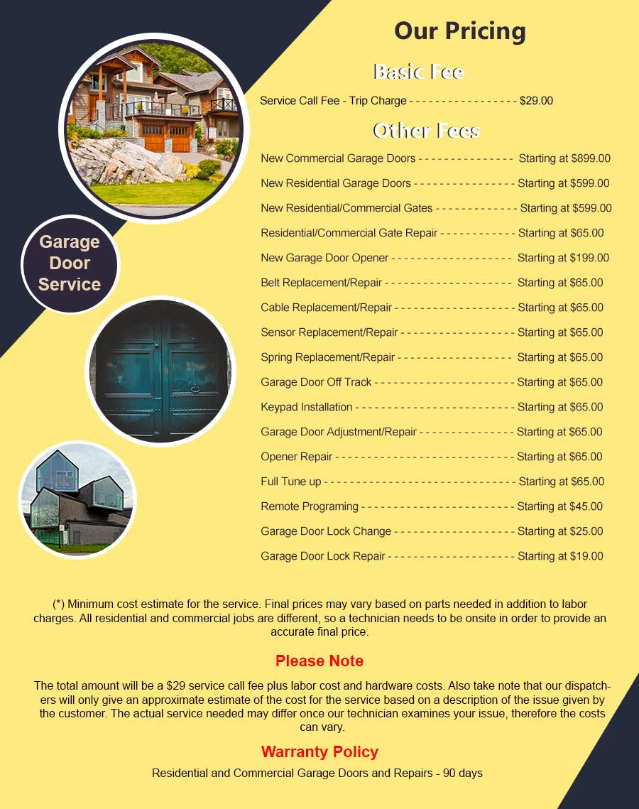 Elite Garage Door Service Harrison, NY 914-401-0923 - pricelist6